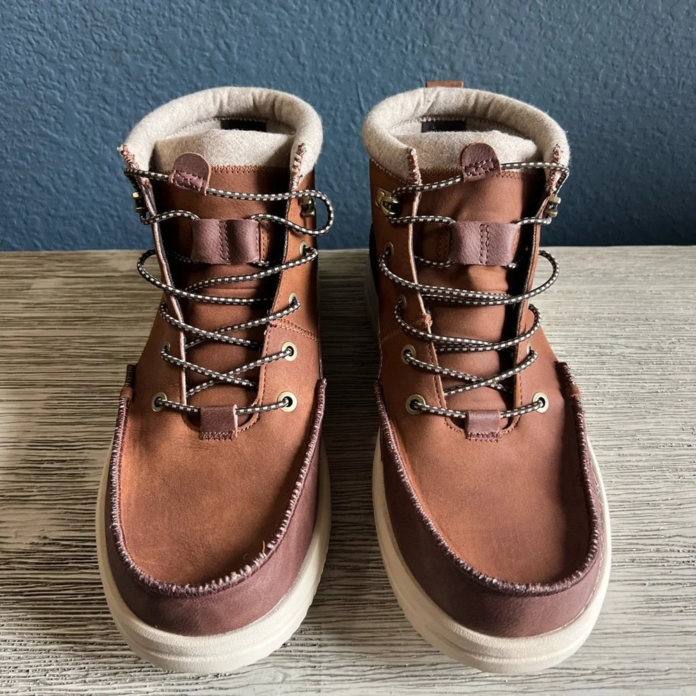 NWOT!!! Hey Dude Brown Chukka Boots